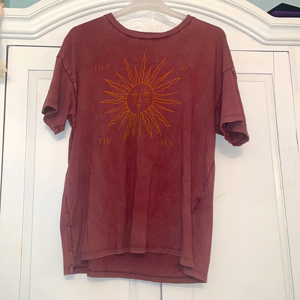 American Eagle oversized graphic tee